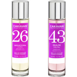 SET DE 2 PERFUMES CARAVAN PARA MUJER Nº43 Y Nº 26