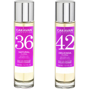 SET DE 2 PERFUMES CARAVAN PARA MUJER Nº42 Y Nº 36
