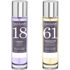 SET DE 2 PERFUMES CARAVAN HOMBRE Nº61 Y Nº 18
