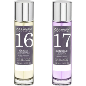 SET DE 2 PERFUMES CARAVAN HOMBRE Nº17 Y Nº 16