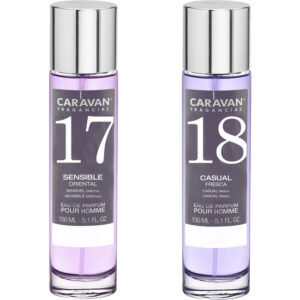 SET DE 2 PERFUMES CARAVAN HOMBRE Nº18 Y Nº 17