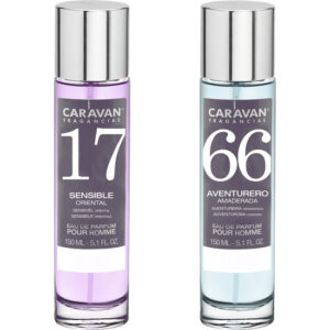 SET DE 2 PERFUMES CARAVAN HOMBRE Nº66 Y Nº 17