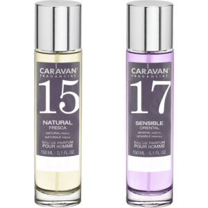 SET DE 2 PERFUMES CARAVAN HOMBRE Nº17 Y Nº 15