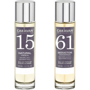 SET DE 2 PERFUMES CARAVAN HOMBRE Nº61 Y Nº 15