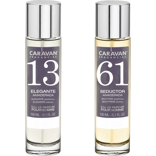 SET DE 2 PERFUMES CARAVAN HOMBRE Nº61 Y Nº 13
