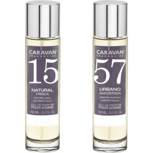 SET DE 2 PERFUMES CARAVAN HOMBRE Nº57 Y Nº 15