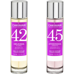 SET DE 2 PERFUMES CARAVAN PARA MUJER Nº45 Y Nº 42