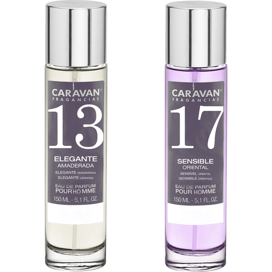SET DE 2 PERFUMES CARAVAN HOMBRE Nº17 Y Nº13
