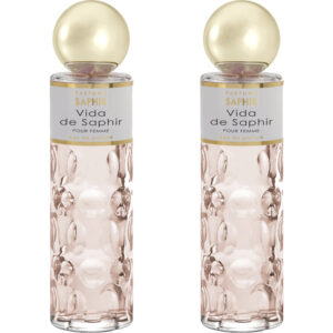 SET DE 2 SAPHIR PARFUMS - VIDA - EAU DE PARFUM - MUJER - 200ML