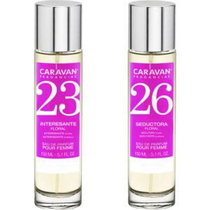 SET DE 2 PERFUMES CARAVAN PARA MUJER Nº26 Y Nº 23