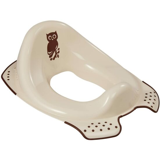 REDUCTOR DE INODORO - ASIENTO INFANTIL PARA INODORO, DE 18 MESES A 4 AÑOS - ANTIDESLIZANTE COLOR CREMA