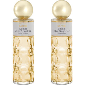 SET DE 2 SAPHIR PARFUMS - SILOÉ - EAU DE PARFUM - MUJER - 200ML
