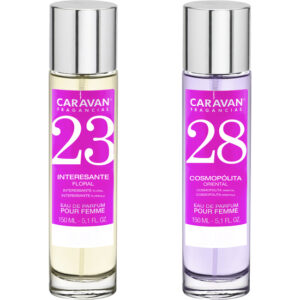 SET DE 2 PERFUMES CARAVAN PARA MUJER Nº28 Y Nº 23