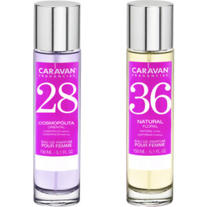 SET DE 2 PERFUMES CARAVAN PARA MUJER Nº36 Y Nº 28