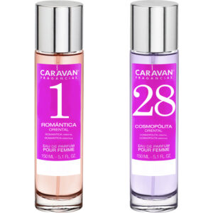 SET DE 2 PERFUMES CARAVAN PARA MUJER Nº28 Y Nº 1