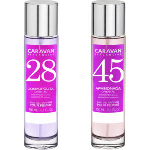 SET DE 2 PERFUMES CARAVAN PARA MUJER Nº45 Y Nº 28