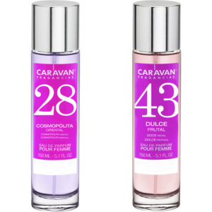 SET DE 2 PERFUMES CARAVAN PARA MUJER Nº43 Y Nº 28