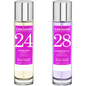 SET DE 2 PERFUMES CARAVAN PARA MUJER Nº28 Y Nº 24